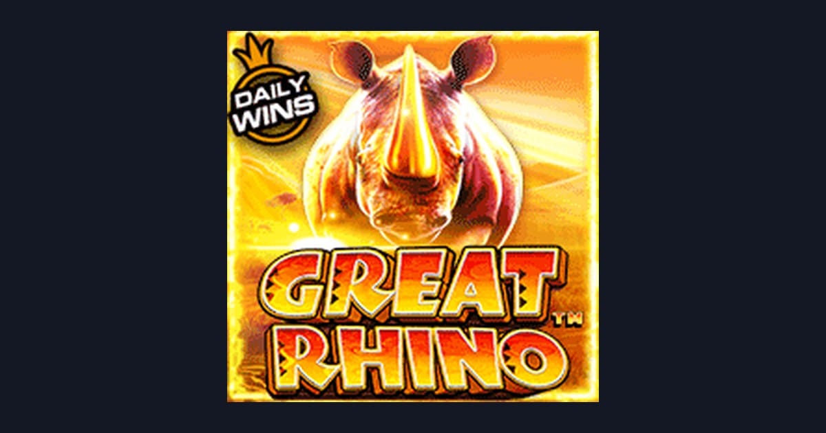 Raih Kemenangan di Great Rhino, Slot Gacor Hari Ini yang Seru dan Menantang