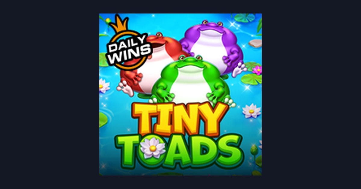 Daftar & Login Gampang Main Tiny Toads, Slot Seru dengan Banyak Bonus